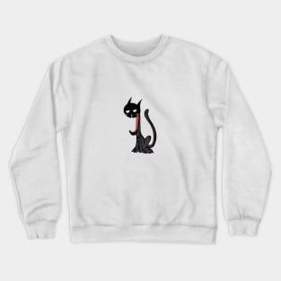 Cat is CUTE ? Crewneck Sweatshirt